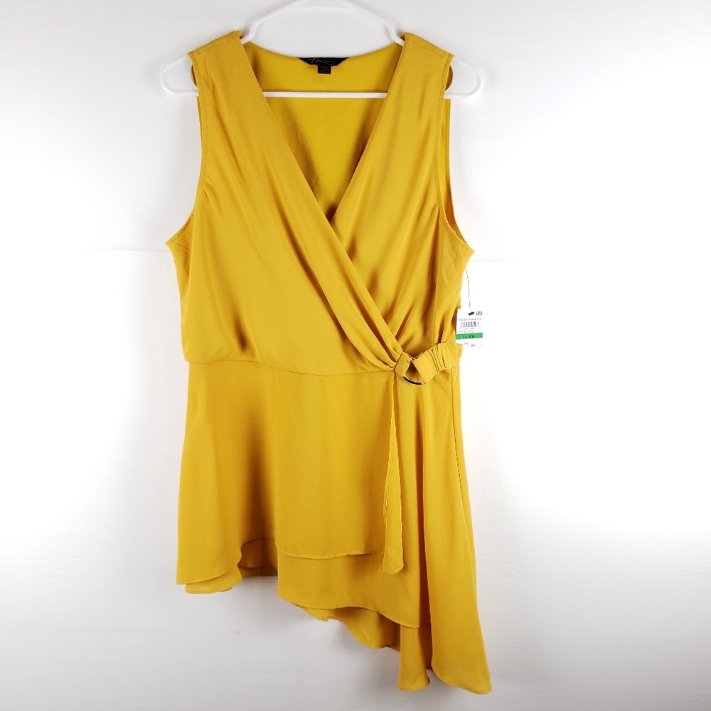 NWT Thalia Sodi Wrap Front Tank Size Large
